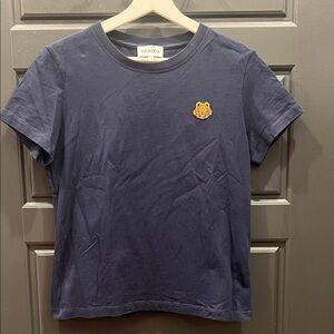 Kenzo Dark Blue Tee with Tiger Patch Size L